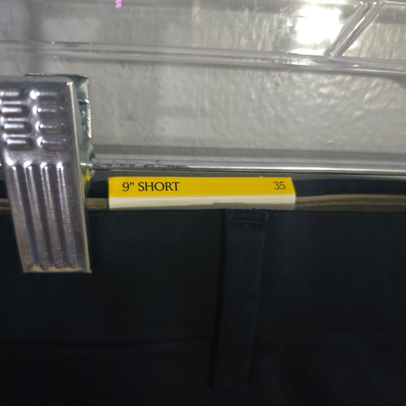 Banana Republic Mens 35 Core Temp Shorts Navy Blue 9" Inseam Performance NWT - Picture 6 of 9